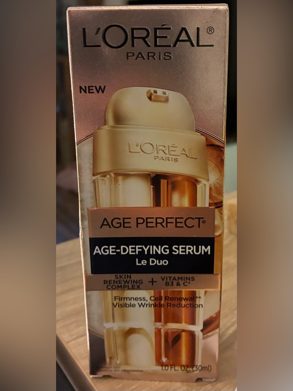 L’Oreal Age Perfect Age-Defying Serum Le Duo 1 oz New Sealed